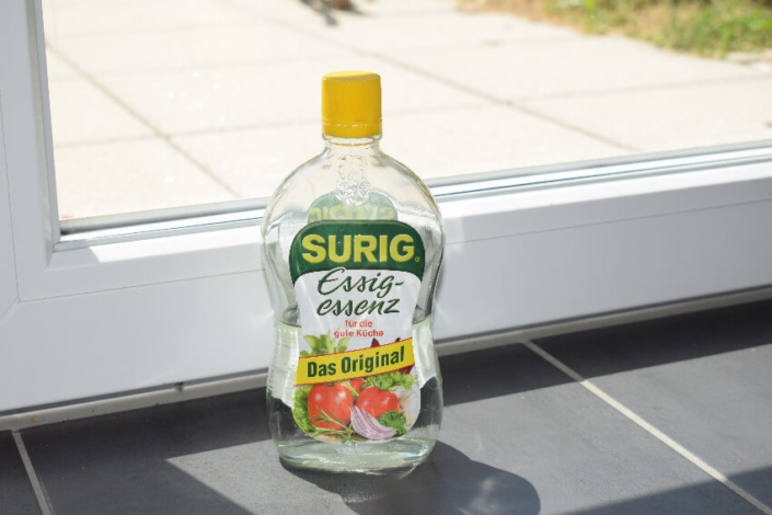 Fenster putzen mit Essig - schont die Umwelt - Top!