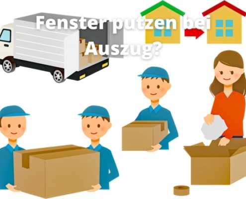 Fenster putzen bei Auszug?