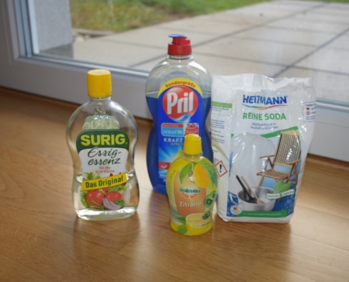 Fenster putzen Hausmittel Auswahl